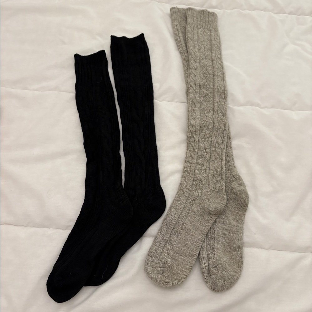 Knee high socks